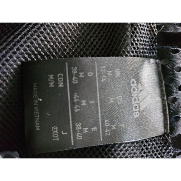 Adidas Womans Cap Hood Rain Resistant Pullover Hoodie Mesh Kangaroo Pocket Sz M - Picture 9 of 14